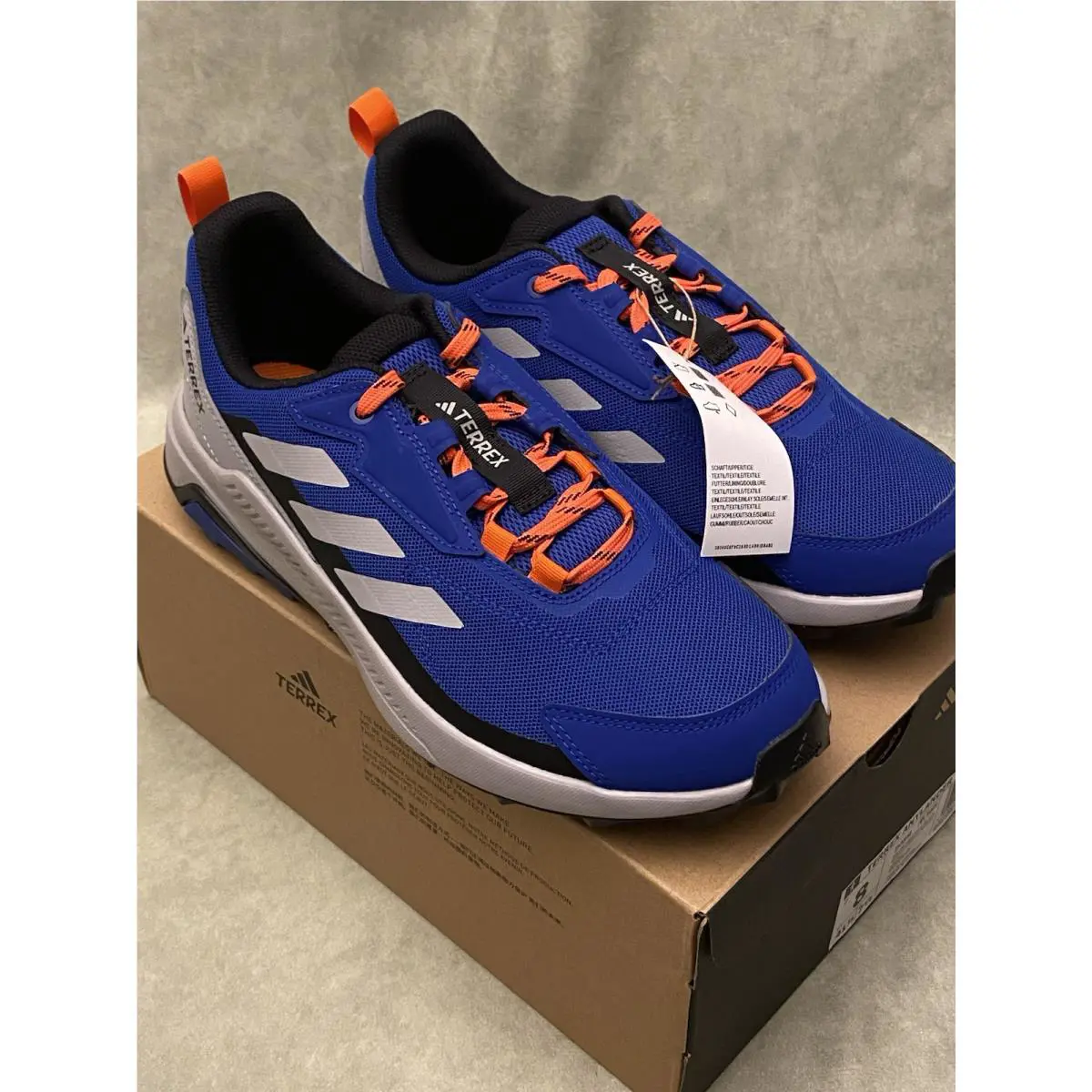 Adidas shoes - Adidas Terrex Anylander - Terrex Anylander - Blue/orange/gray 10