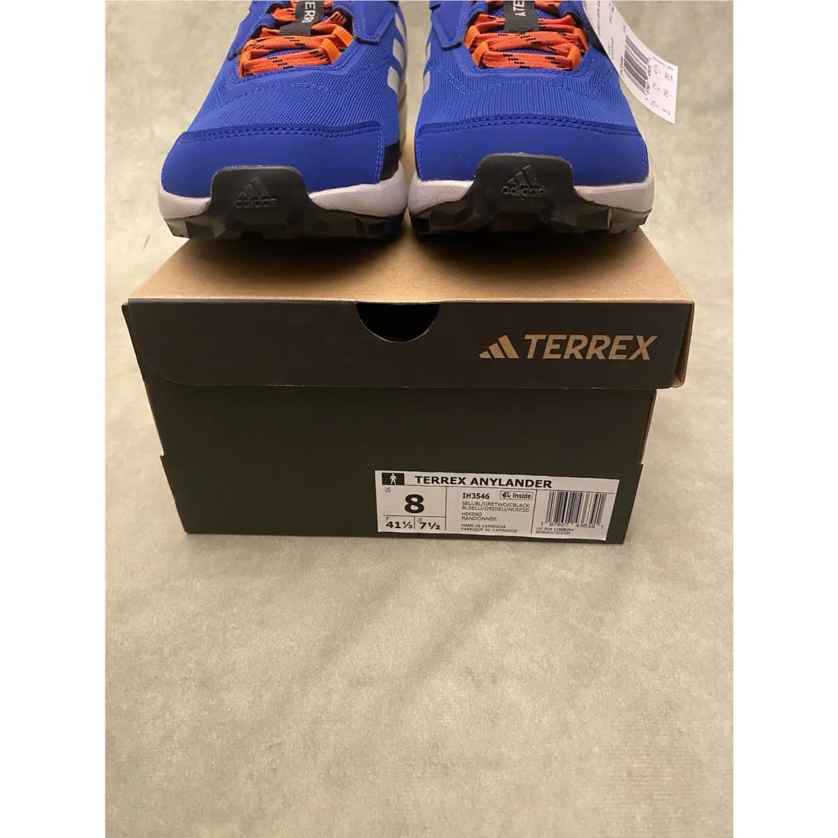Adidas shoes - Adidas Terrex Anylander - Terrex Anylander - Blue/orange/gray 3