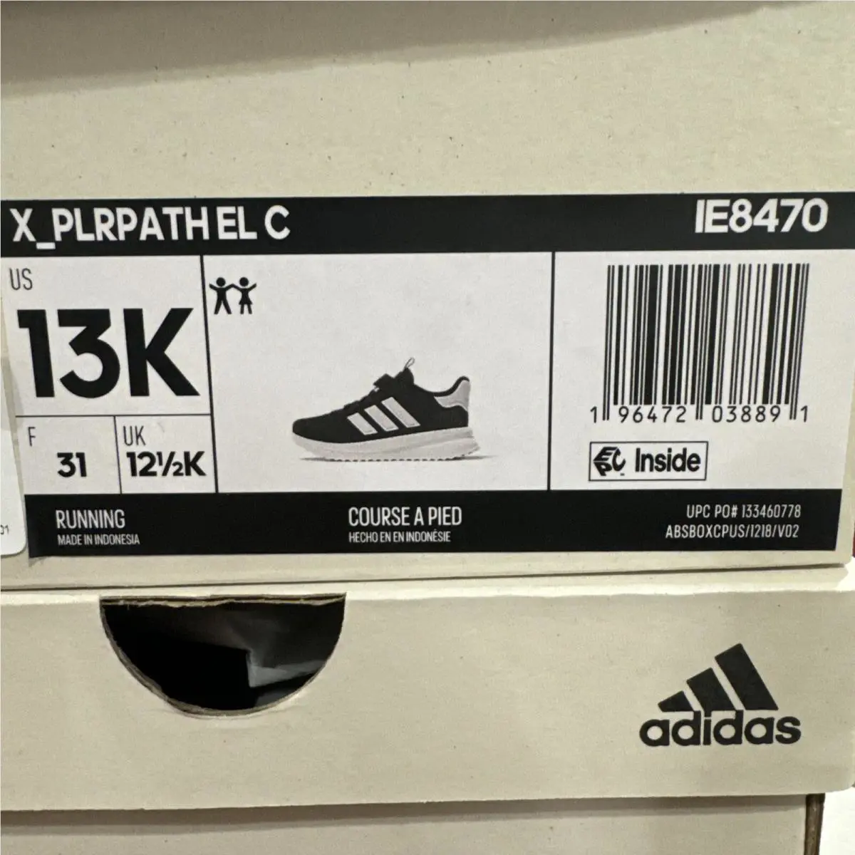 Adidas shoes - Black/White/Black 4