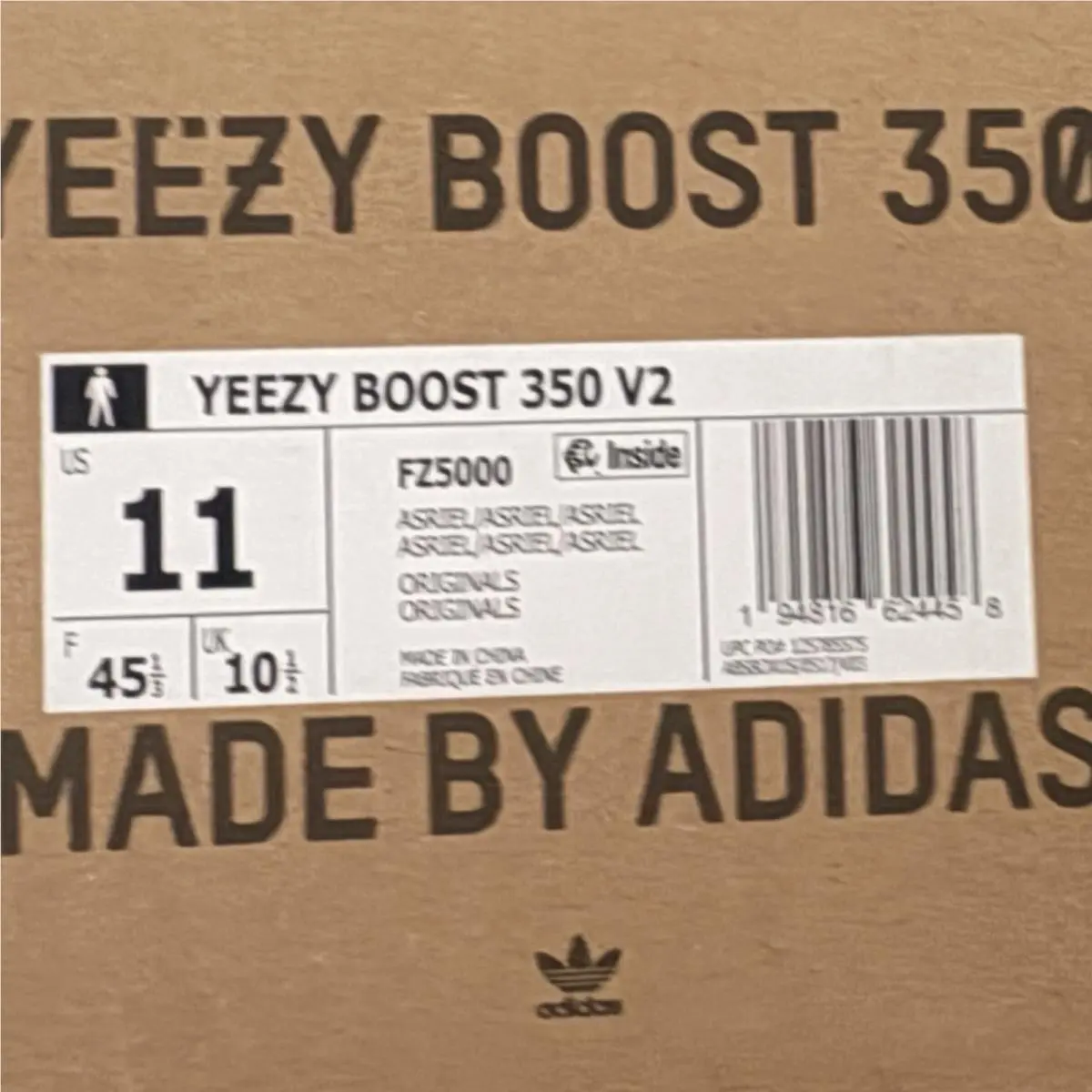 Adidas shoes - adidas Yeezy Boost 350 V2 - FZ5000 - Black, Manufacturer: Asriel/Asriel/Asriel (UPC: 0194816628142) 6