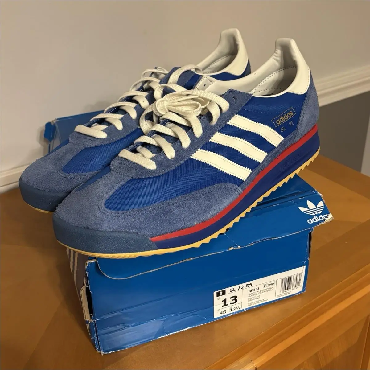 Adidas shoes - adidas SL 72 - IG2132 - Blue (UPC: 196478387962) 9