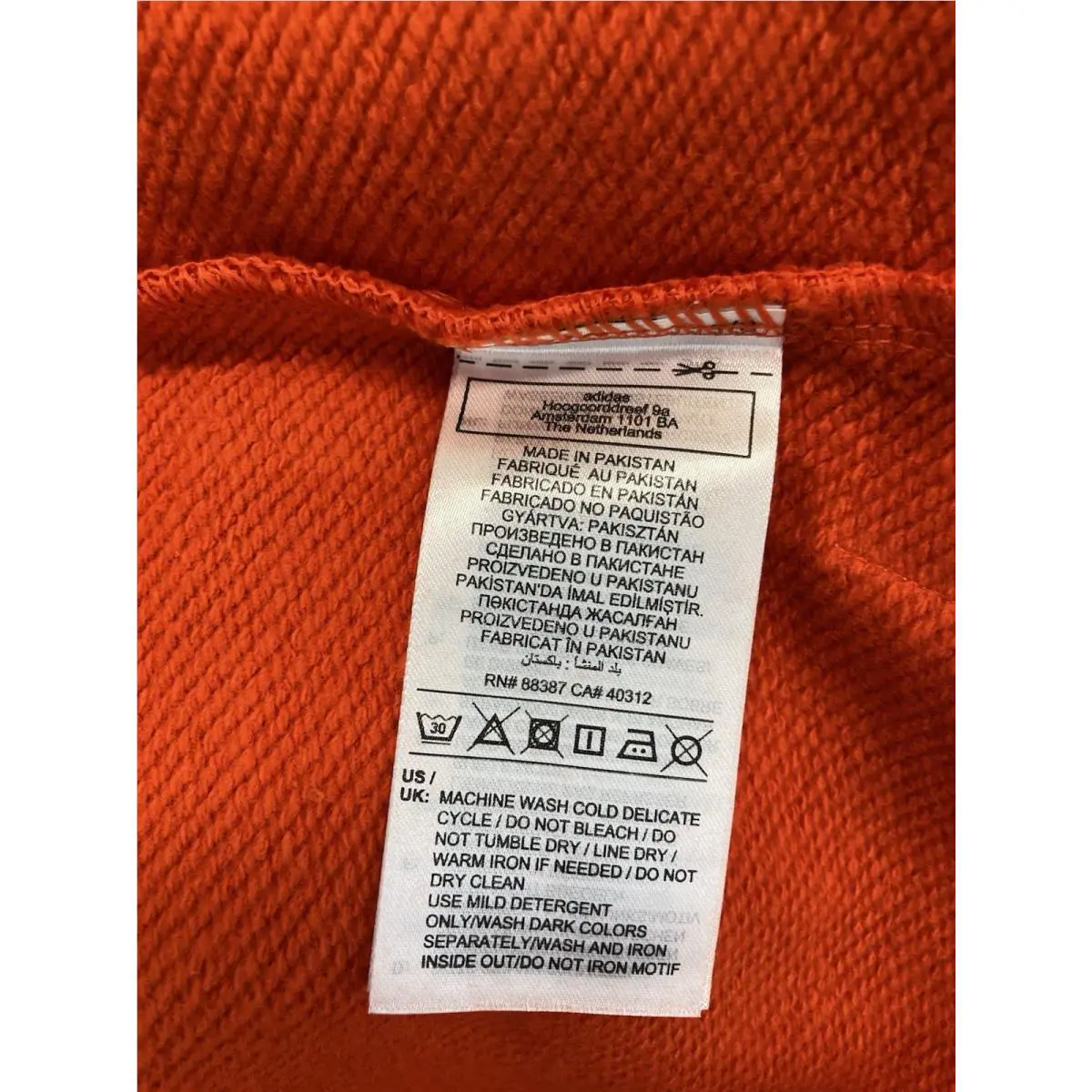 Adidas clothing - Orange 8