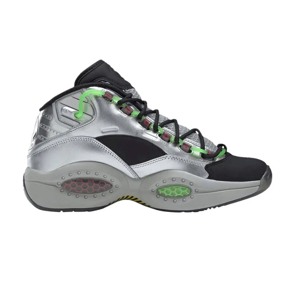 Adidas Reebok Question Mid Basketball Shoes Men`s Gray Size - 8