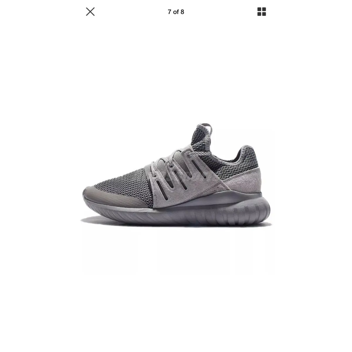 Adidas shoes - adidas Tubular Radial - Tubular Radial - S76718 - Charcoal Solid Grey/Charcoal Solid Grey 1