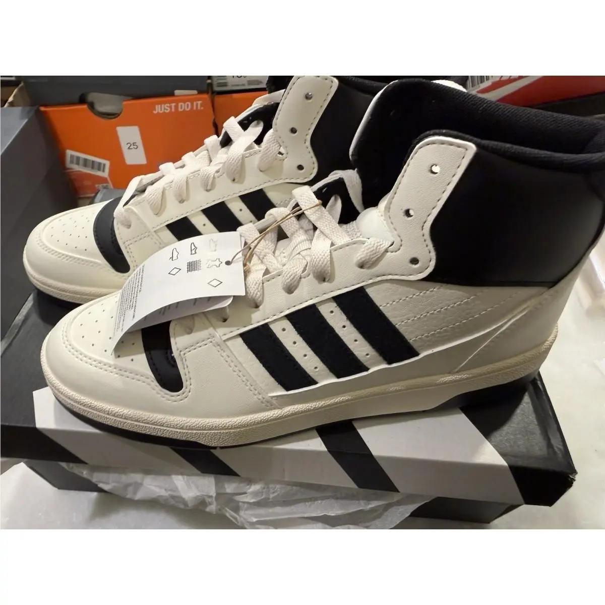 Women`s Break Start Mid Basketball Sneakers Size 7 US by Adidas