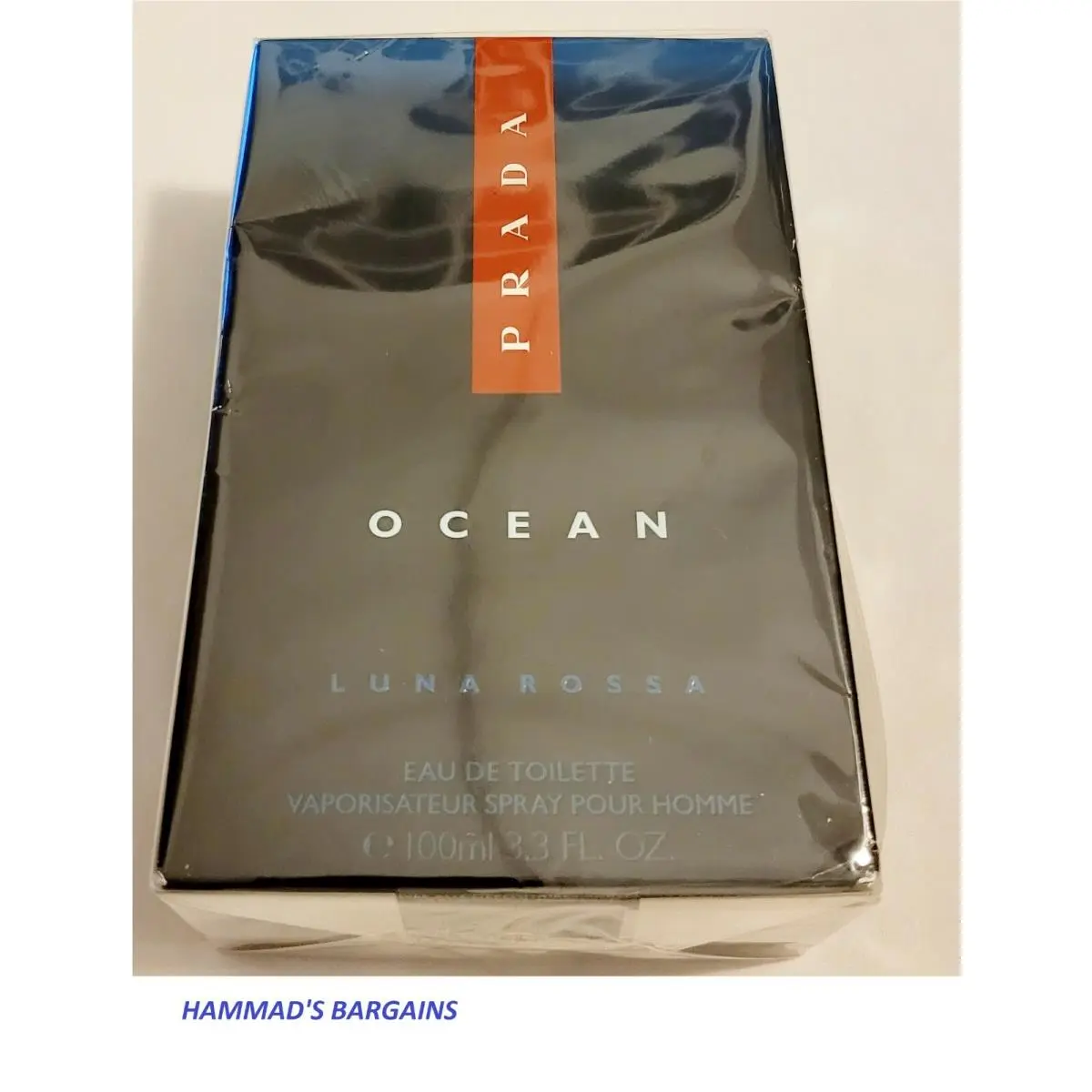 Prada Luna Rossa Ocean Edt 3.4 OZ / 100 ML For Men