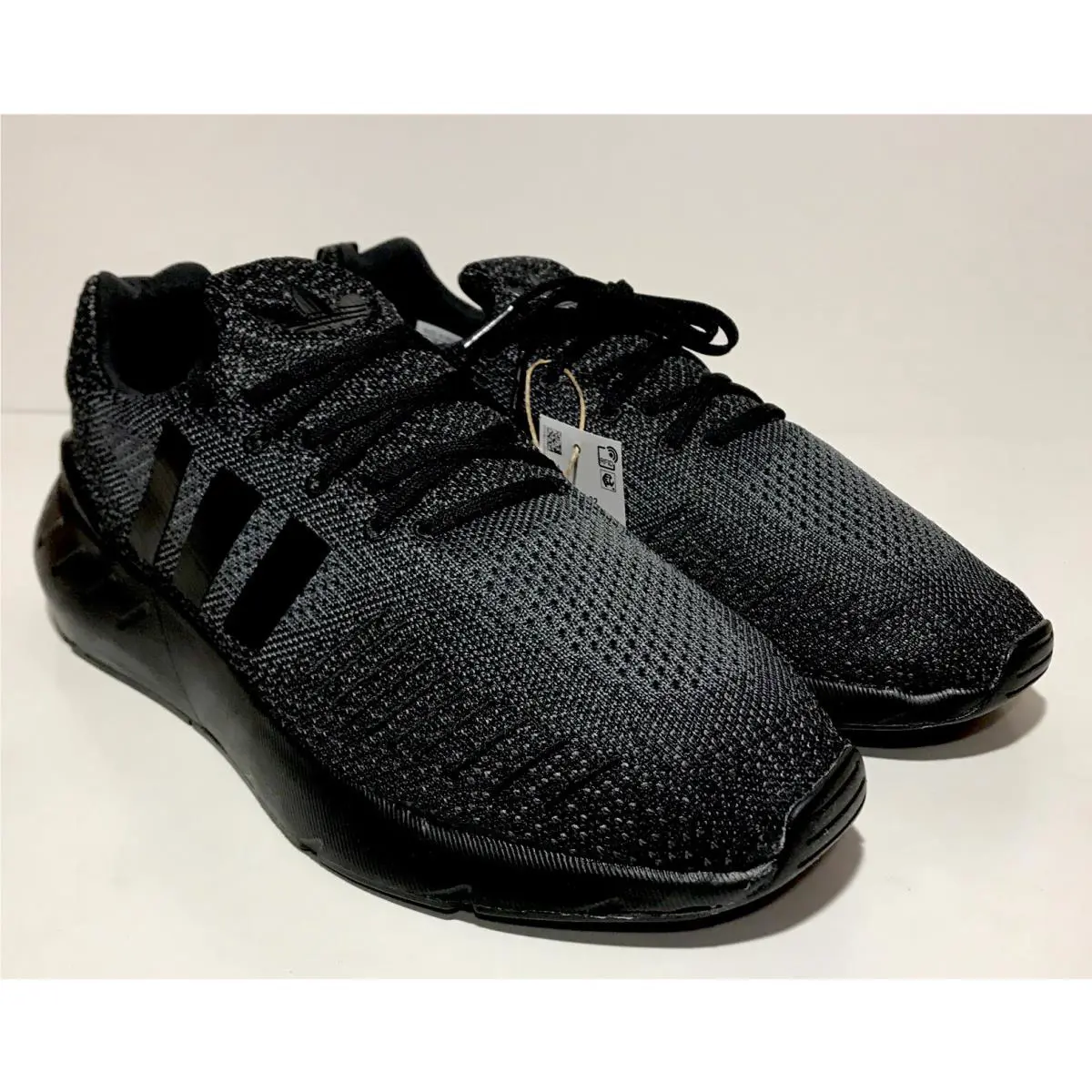 Adidas shoes - adidas Swift Run 22 - Swift Run - GZ3500 - Black/Metallic Silver/White 1