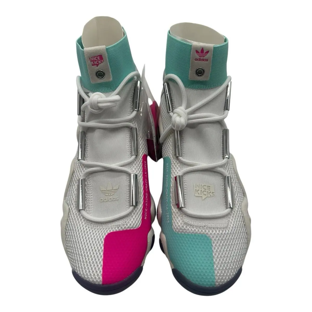 Adidas shoes - adidas Crazy 8 - Crazy - DB1788 - White, Manufacturer: White/Teal/Purple 3