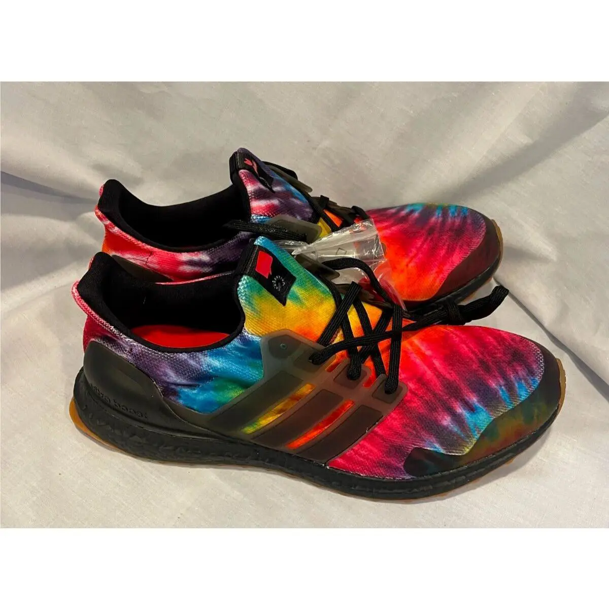 Adidas Ultraboost x Nice Kicks Special Box Mens 10.5 Black Tie Dye FU9164