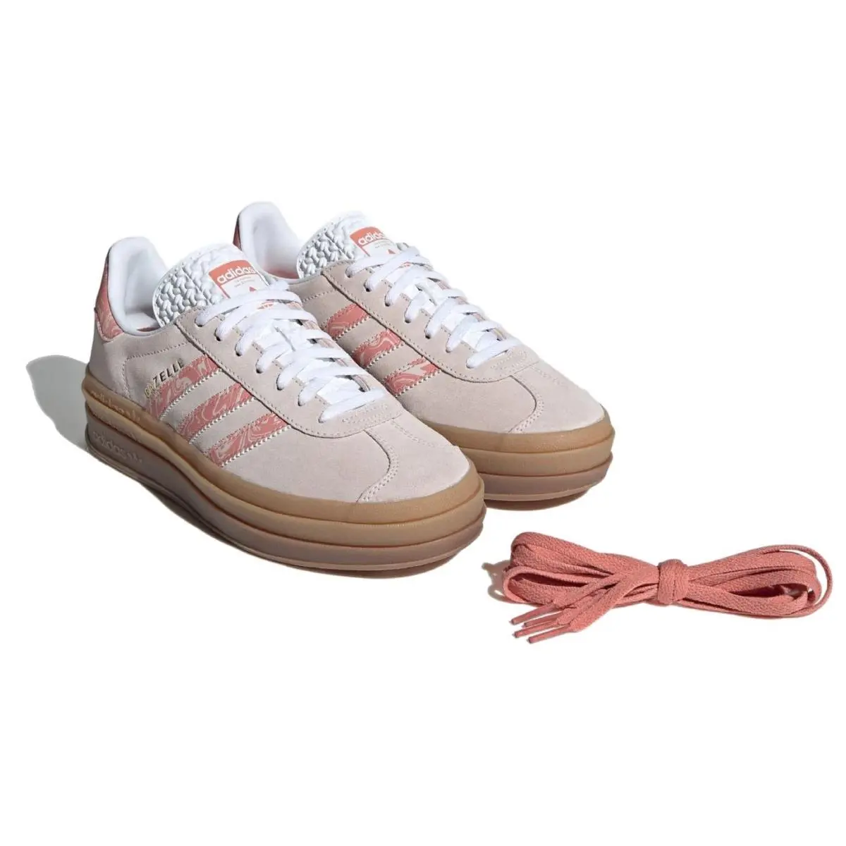 Adidas Gazelle Bold Retro Wedge Sneakers Classics Originals Shoes Women Size