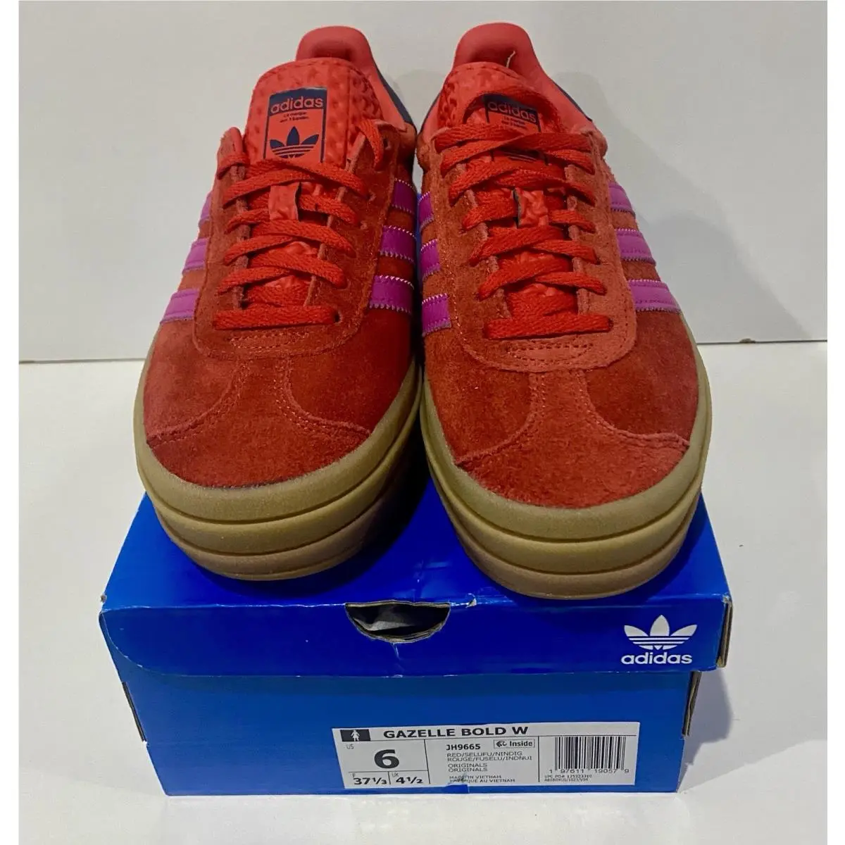 Adidas shoes - adidas Gazelle - Gazelle - H06122 - Red 0