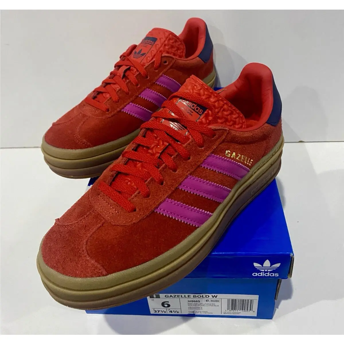 Adidas shoes - adidas Gazelle - Gazelle - H06122 - Red 1