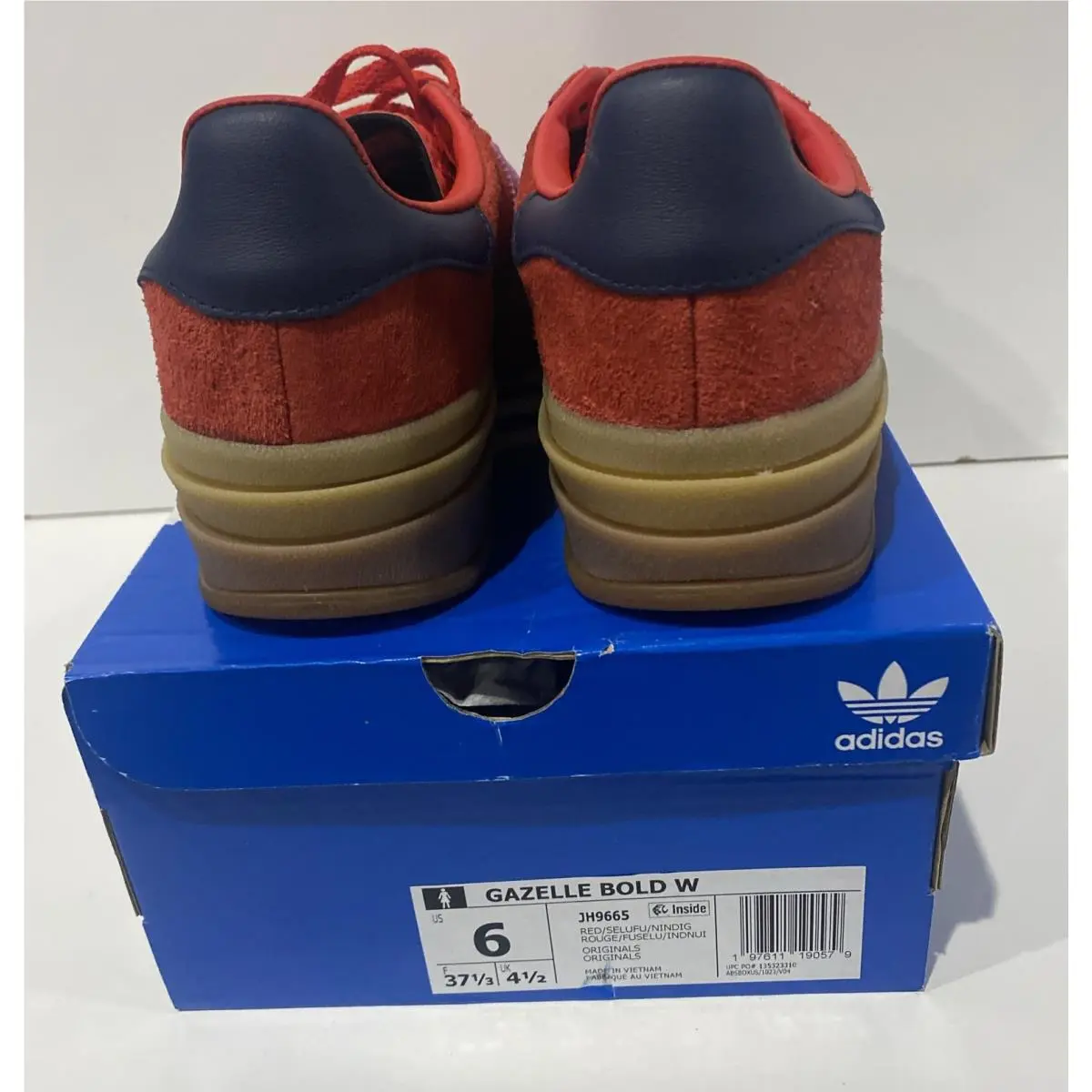 Adidas shoes - adidas Gazelle - Gazelle - H06122 - Red 3