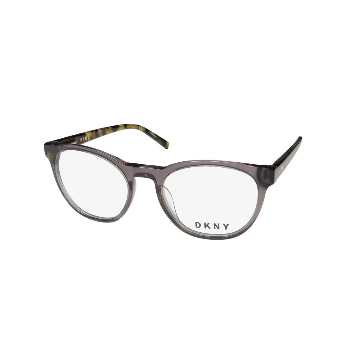 Dkny DK5000 Eyeglass Frame Womens Plastic 014 51-18-135 Gray Full-rim Oval