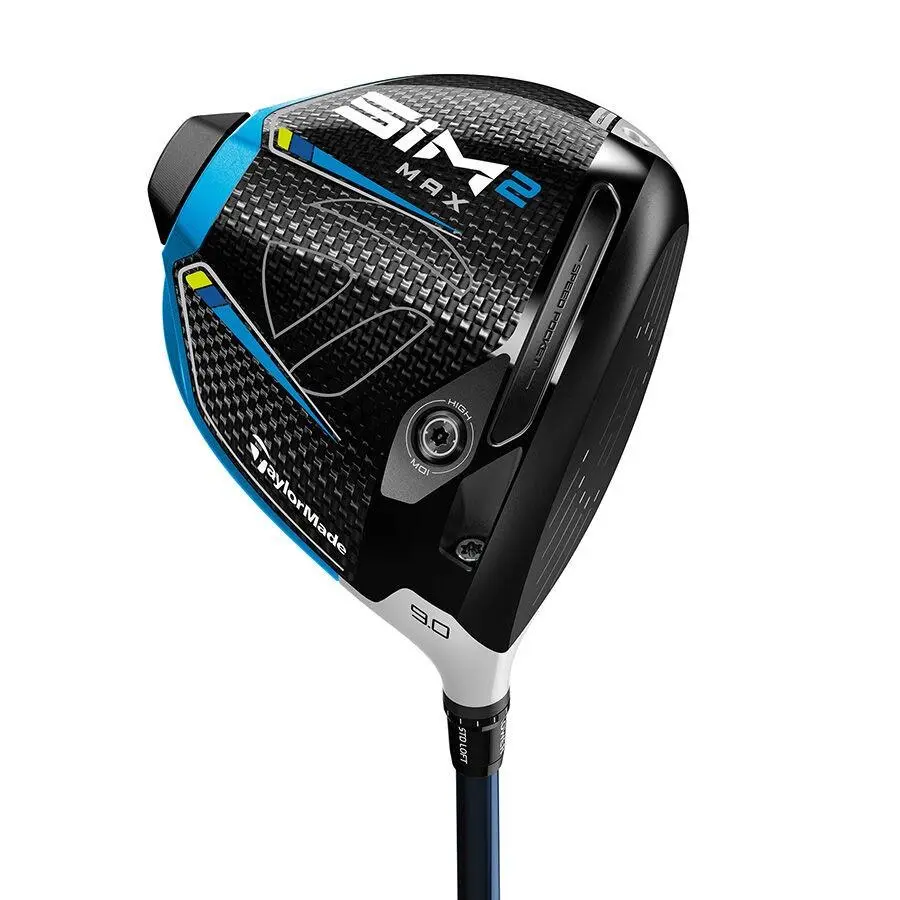 Taylormade Golf Club Sim 2 Max 9 Driver Stiff Fujikura Ventus Blue 5