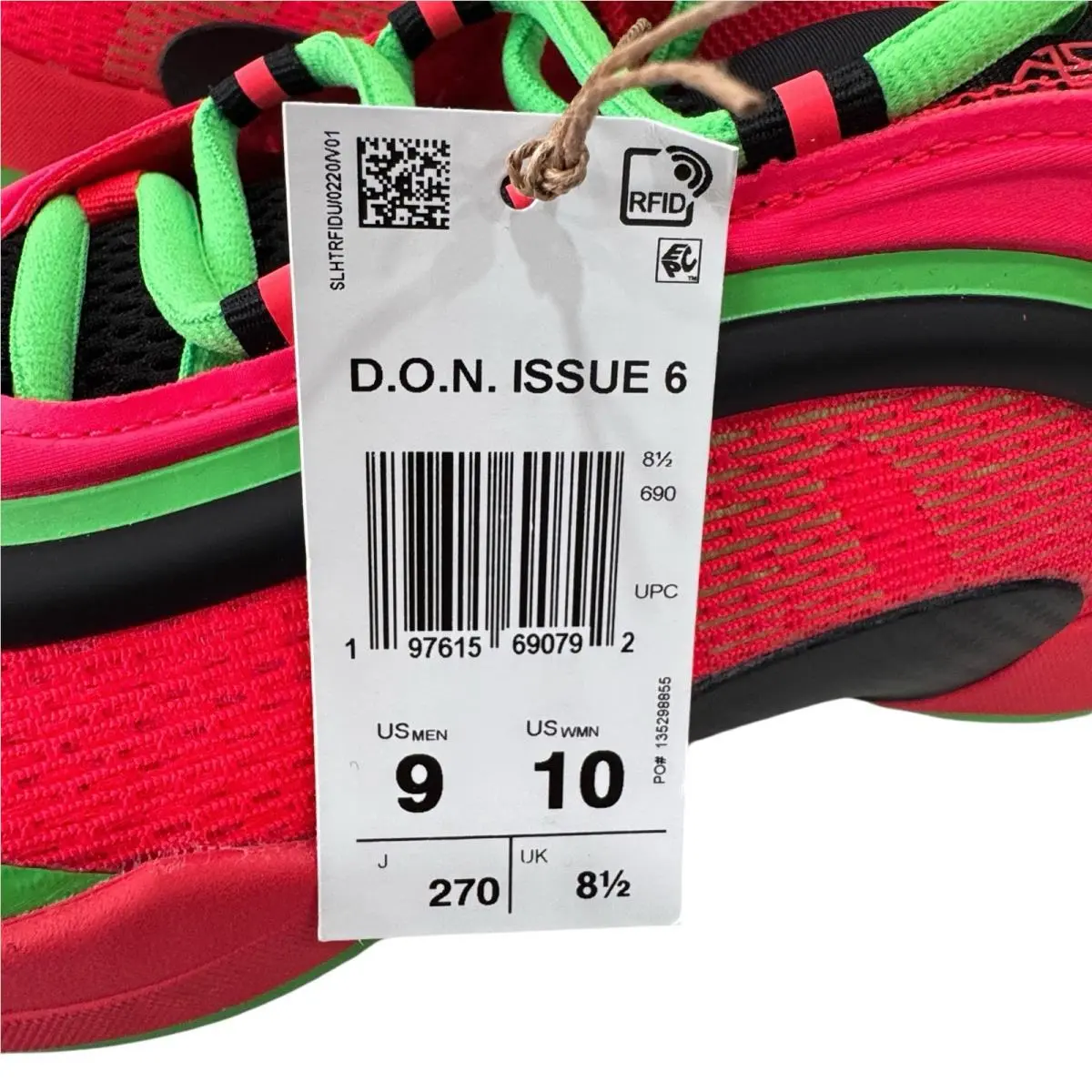 Adidas shoes - adidas D.O.N. Issue - Issue - JI1547 - Red (UPC: 197615690792) 1