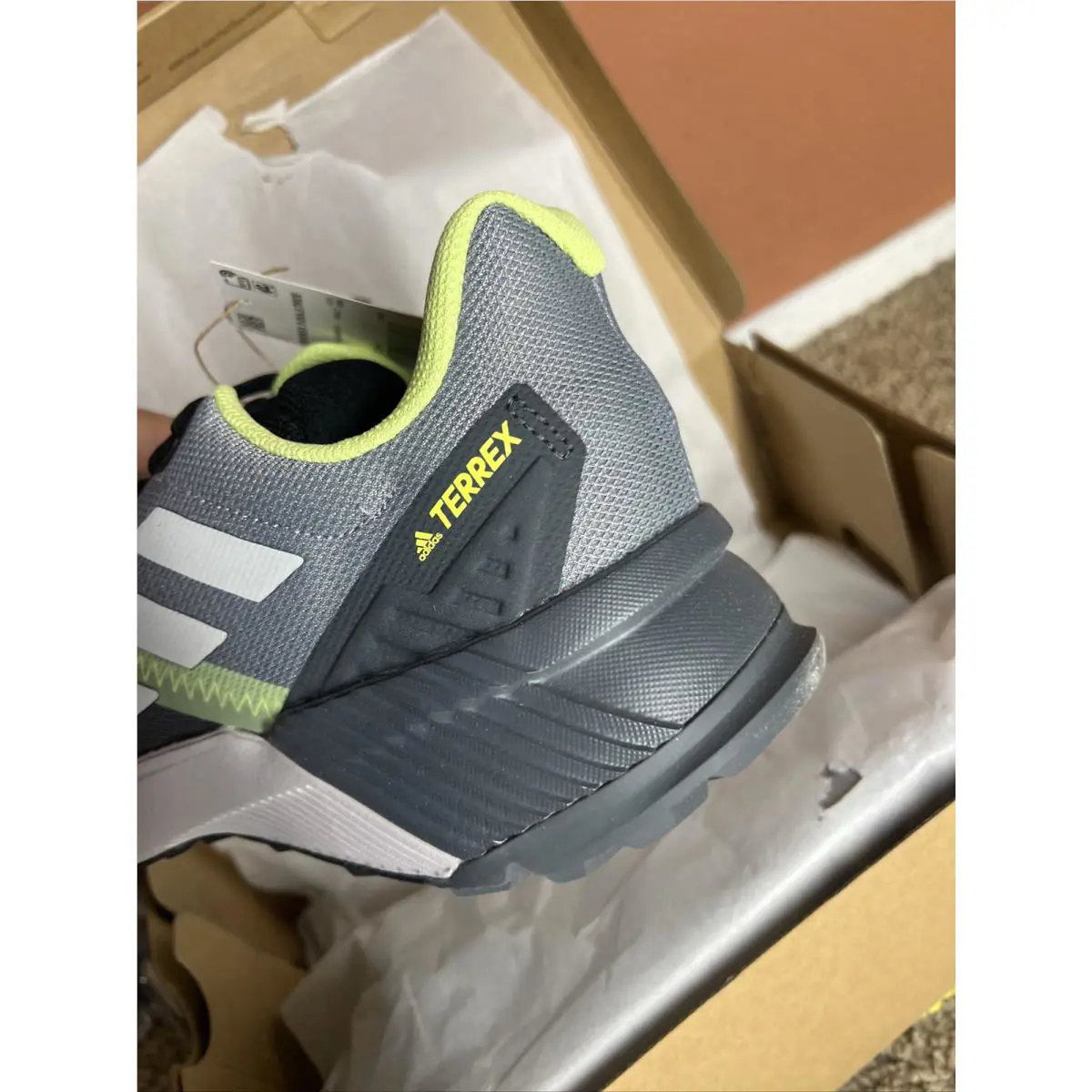 Adidas shoes - adidas Terrex Soulstride - Terrex Soulstride - GZ9034 - Smoke Grey, Sub Green, Black 9