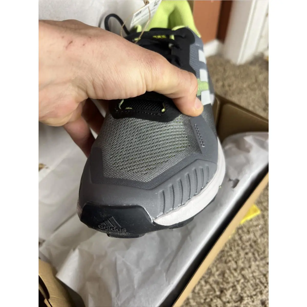 Adidas shoes - adidas Terrex Soulstride - Terrex Soulstride - GZ9034 - Smoke Grey, Sub Green, Black 10