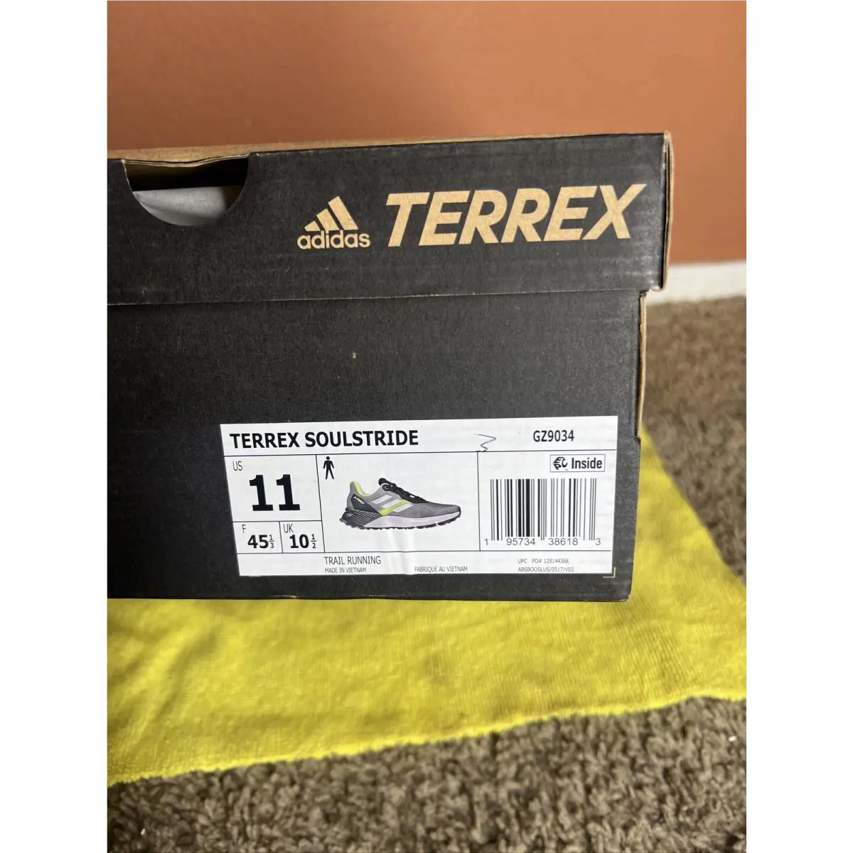 Adidas shoes - adidas Terrex Soulstride - Terrex Soulstride - GZ9034 - Smoke Grey, Sub Green, Black 1