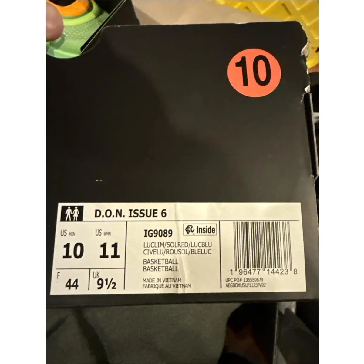 Adidas shoes - adidas D.O.N. Issue #6 - Issue - IG9089 - Green 3