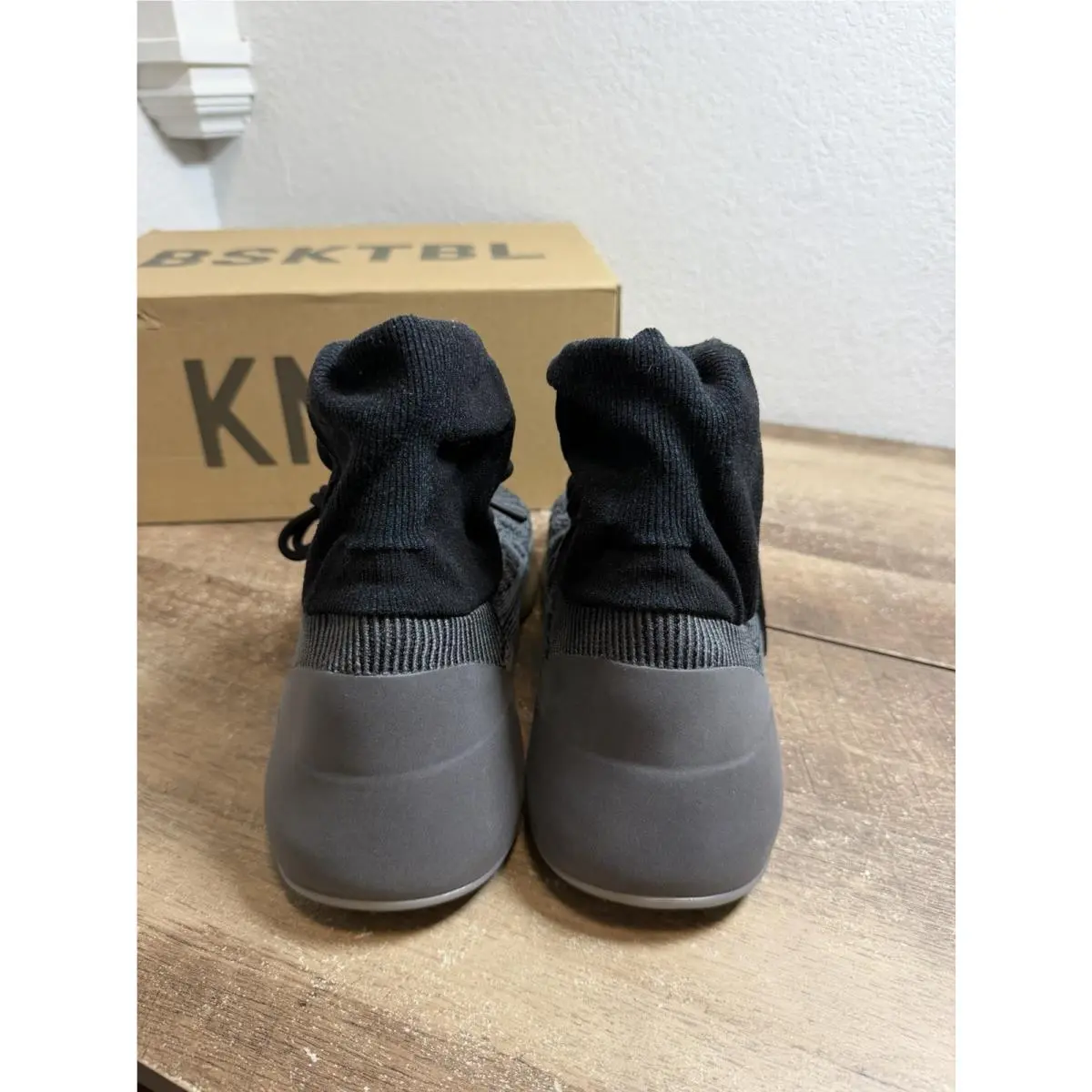 Adidas shoes - adidas  Yeezy Knit Basketball - Yeezy Knit Basketball - GV8294 - Blue 2