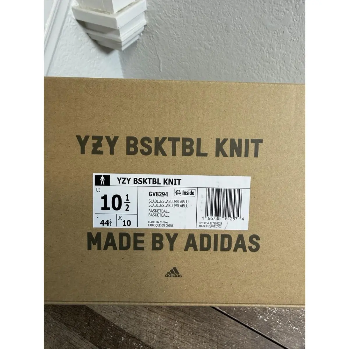 Adidas shoes - adidas  Yeezy Knit Basketball - Yeezy Knit Basketball - GV8294 - Blue 6