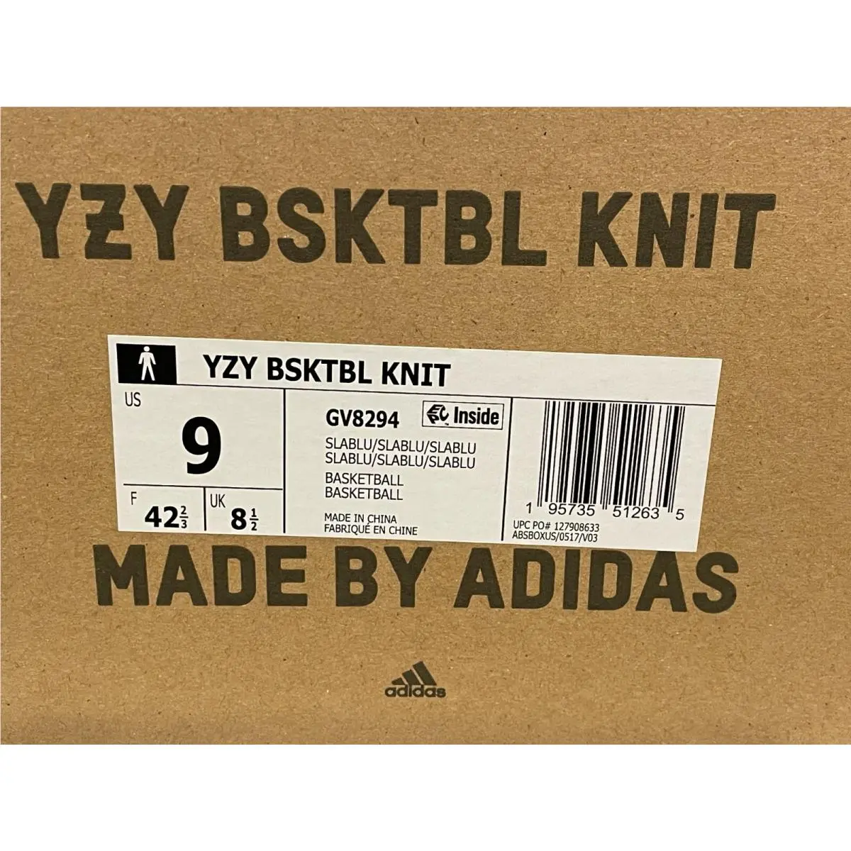Adidas shoes - adidas Basketball Knit - Basketball Knit - GV8294 - Blue (UPC: 195735512635) 6