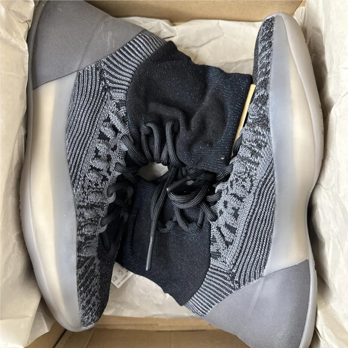 Adidas shoes - adidas  Yeezy Knit Basketball - Yeezy Knit Basketball - GV8294 - Blue 5