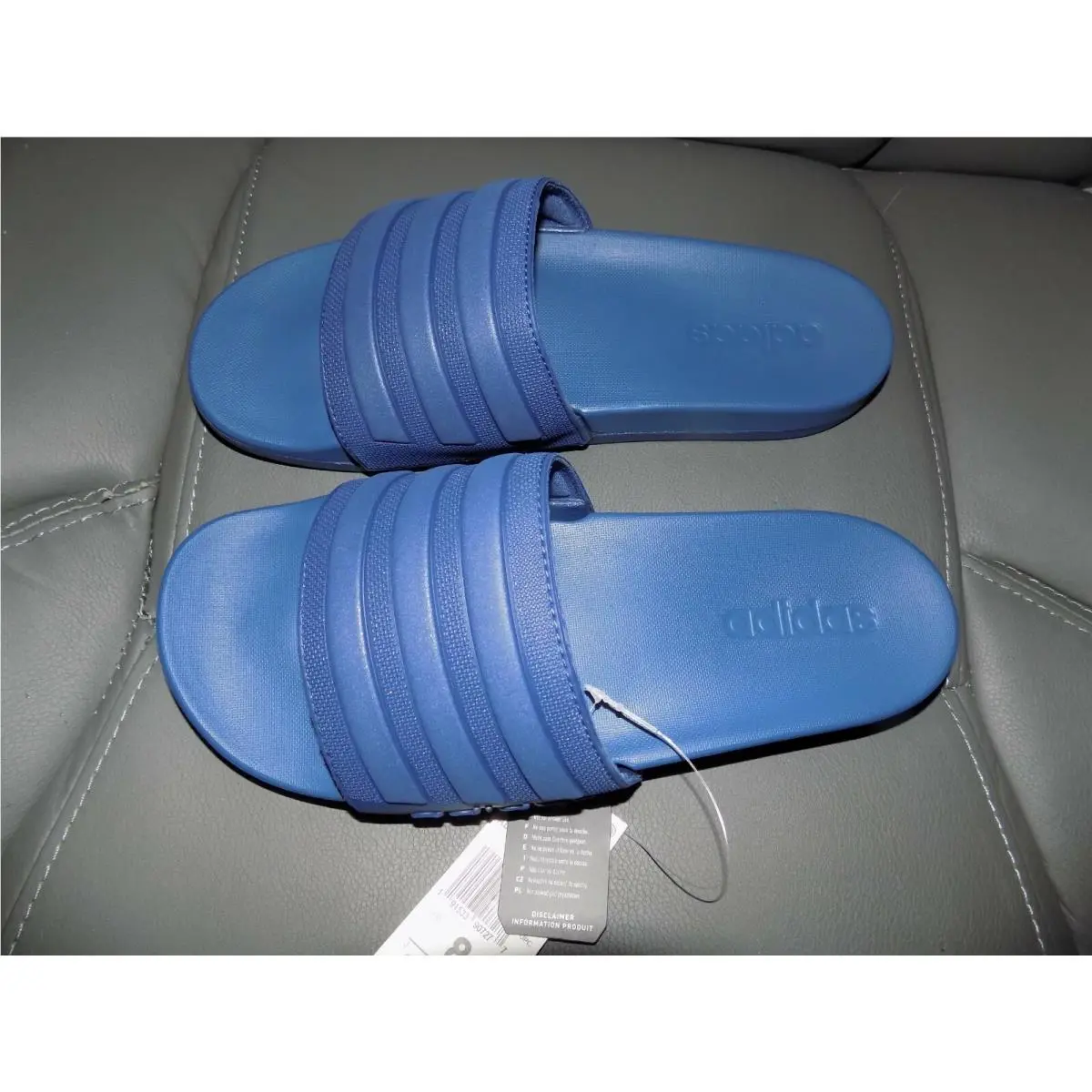 Adidas shoes - adidas Adilette Comfort - Adilette Comfort - Blue (UPC: 191533907277) 2