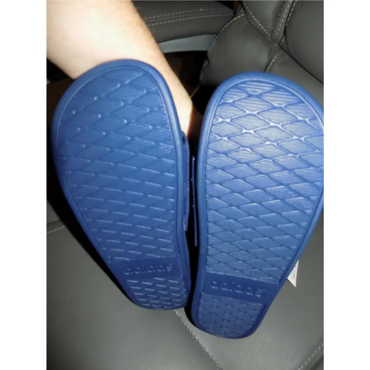 Adidas shoes - adidas Adilette Comfort - Adilette Comfort - Blue (UPC: 191533907277) 3