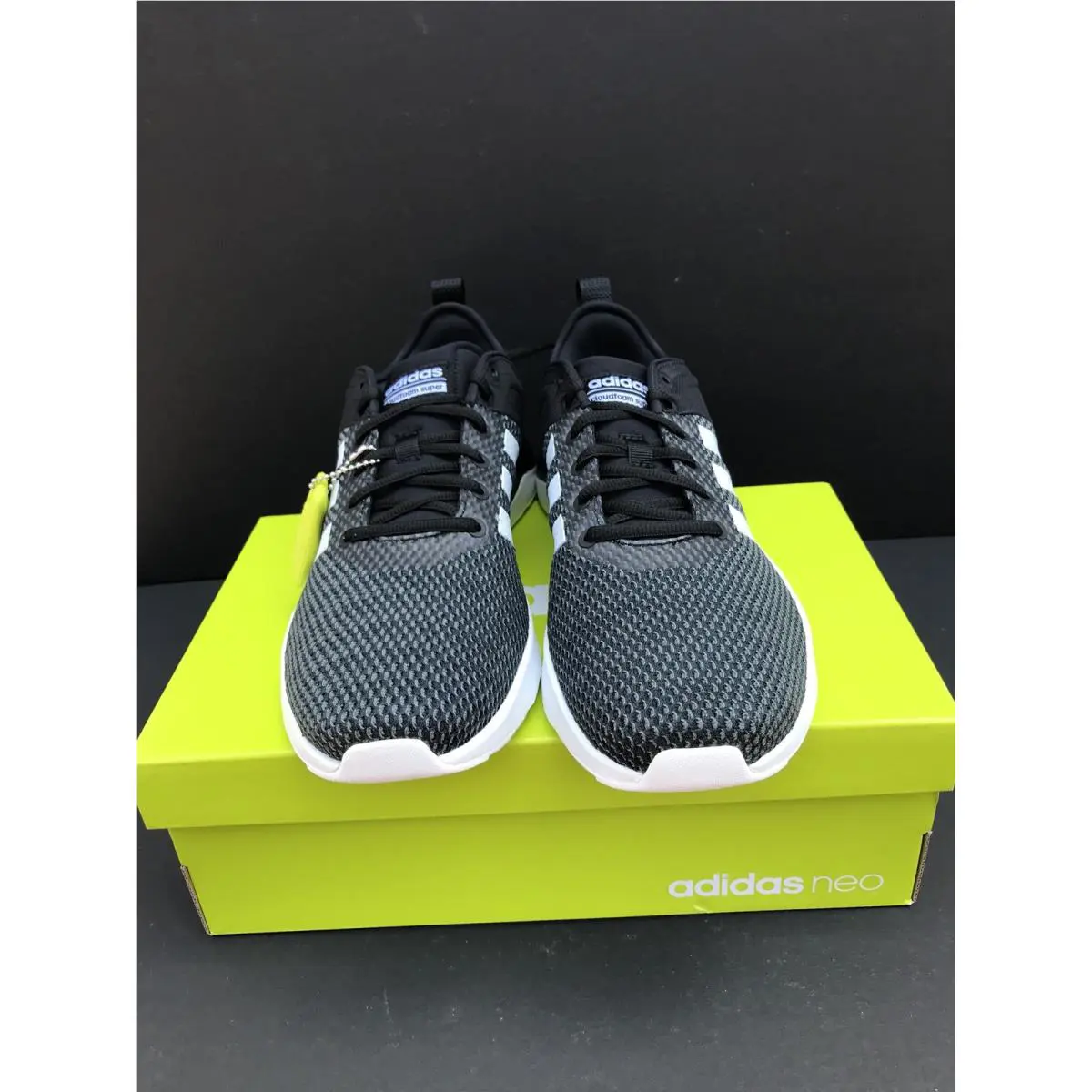 Adidas shoes - CF Super Racer - Super Racer - BB9763 - Black/White/Grey Five 0