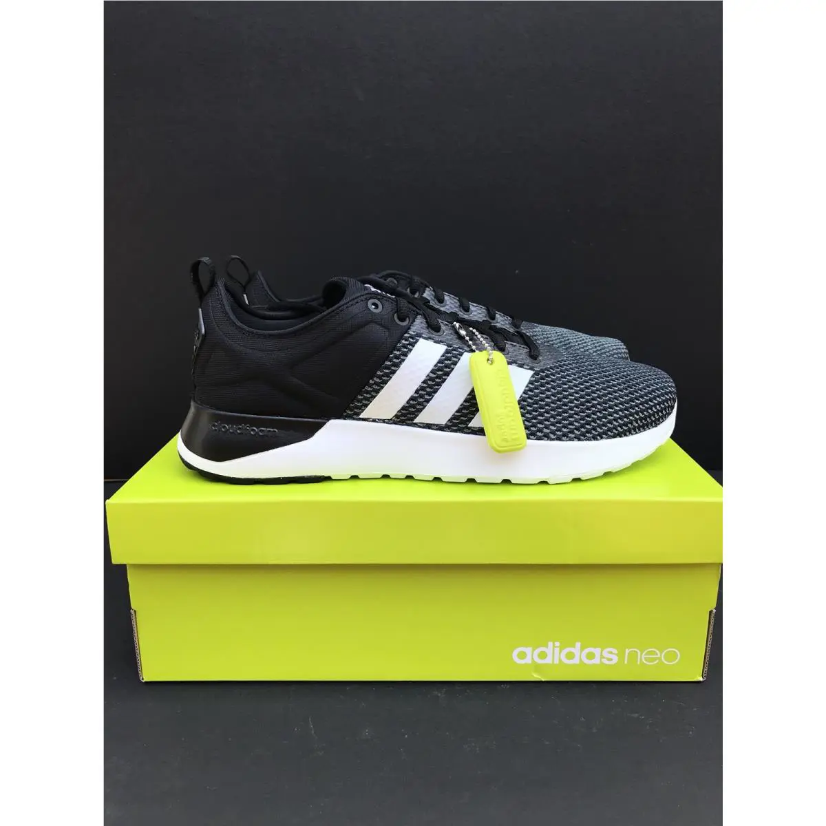 Adidas shoes - CF Super Racer - Super Racer - BB9763 - Black/White/Grey Five 1