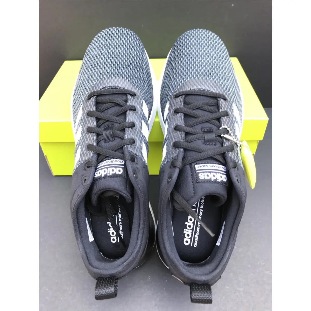 Adidas shoes - CF Super Racer - Super Racer - BB9763 - Black/White/Grey Five 5