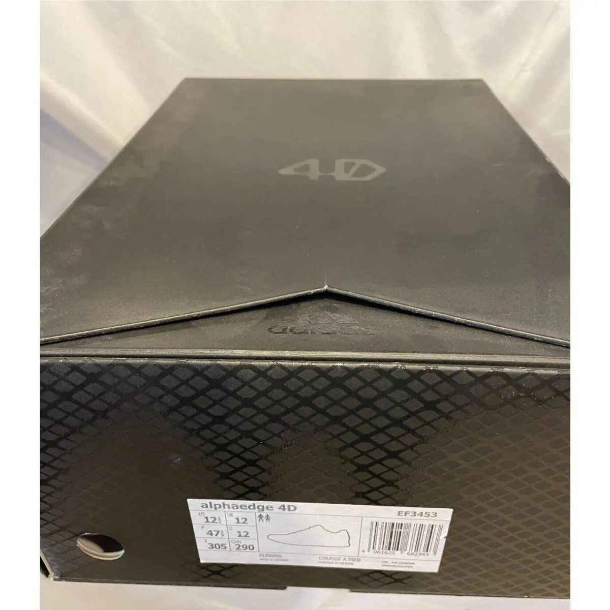 Adidas shoes - adidas Alphaedge 4D Running - Alphaedge Running - EF3453 - Black (UPC: 192618738236) 5