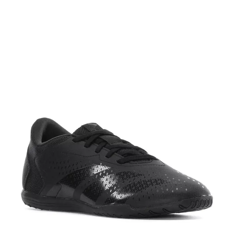 Adidas Predator ACCURACY.4 Trainer Sports Athletic Men Shoes Size 9.5 Black - Black/Gum - GW7074