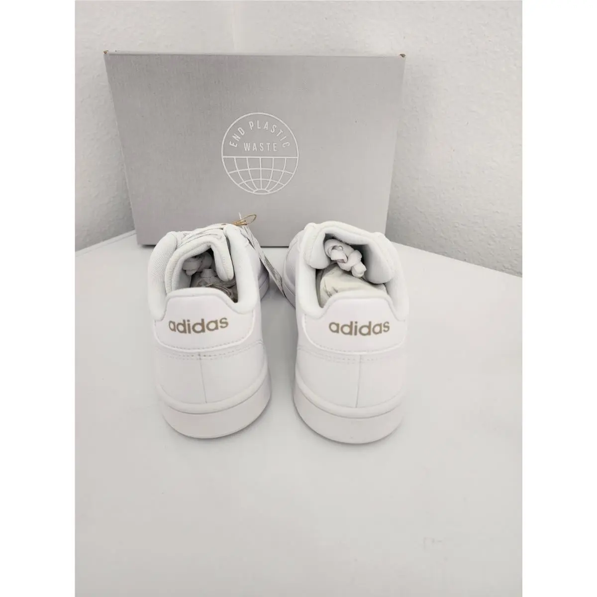 Adidas shoes - Grand Court base - Grand Court base - EE7874 - Ftwwht/Plamet/Ftwwht (UPC: 192611130761) 2