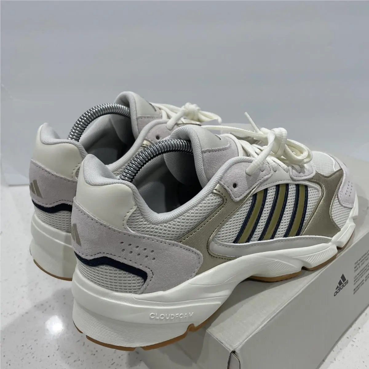 Adidas shoes - adidas Crazychaos - Crazychaos - IG4346 - Silver / White (UPC: 196477271835) 4