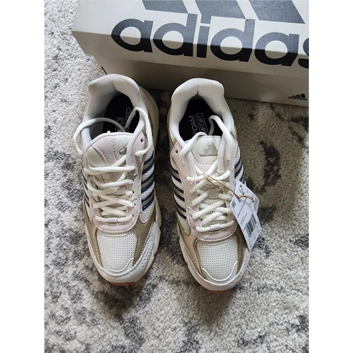 Adidas shoes - adidas Crazychaos 2000 Running - Crazychaos Running - IG4346 - Off White (UPC: 196477271811) 4