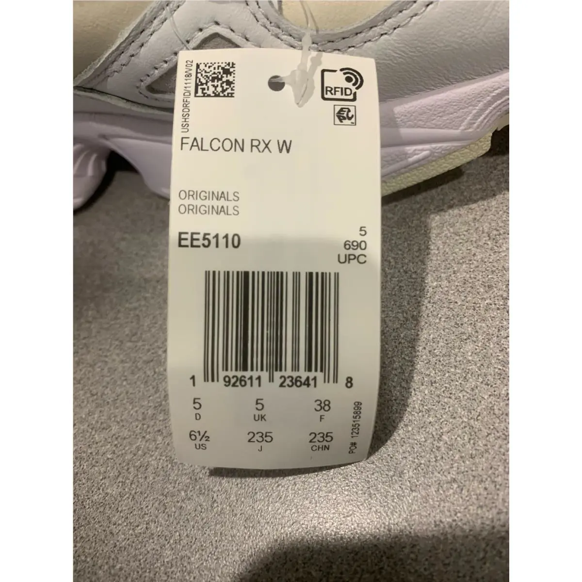 Adidas shoes - adidas falcon rx w - falcon - EE5110 - White (UPC: 192611236418) 3