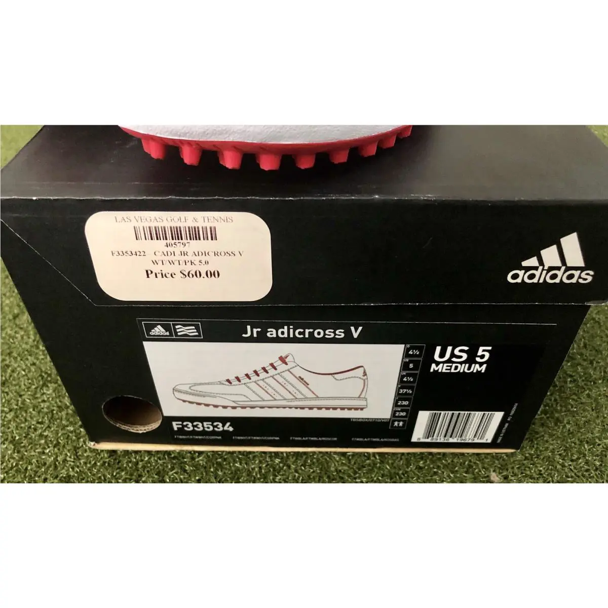 Adidas shoes - White/Pink (UPC: 889136196791) 4