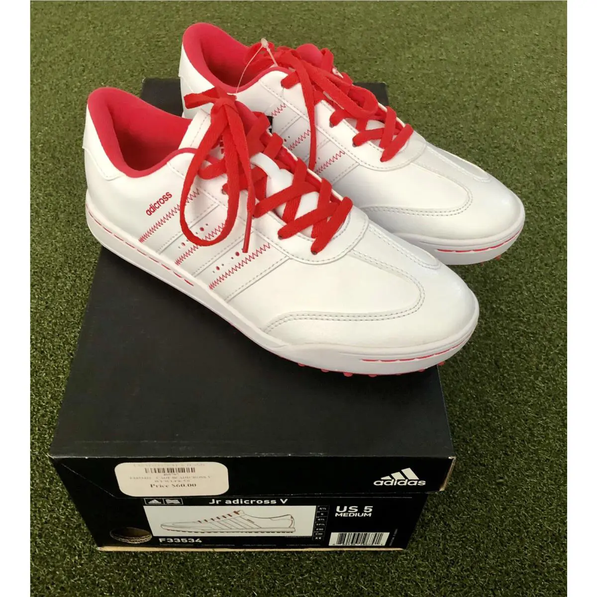 Adidas shoes - White/Pink (UPC: 889136196791) 7