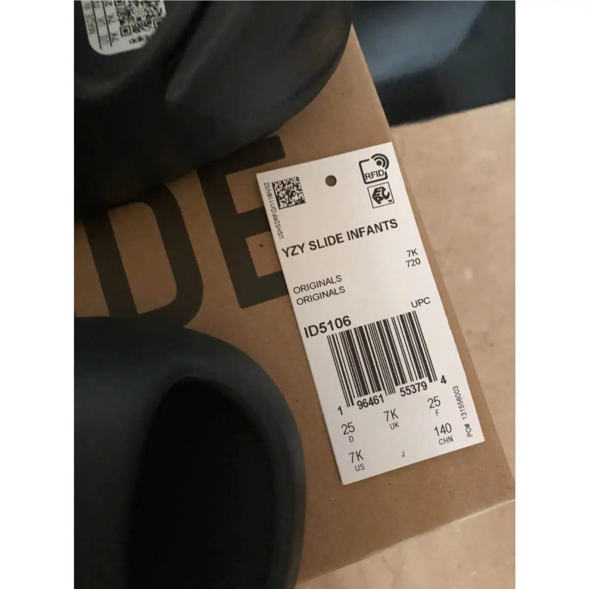 Adidas shoes - adidas Yeezy Slide - Yeezy Slide - Black 1