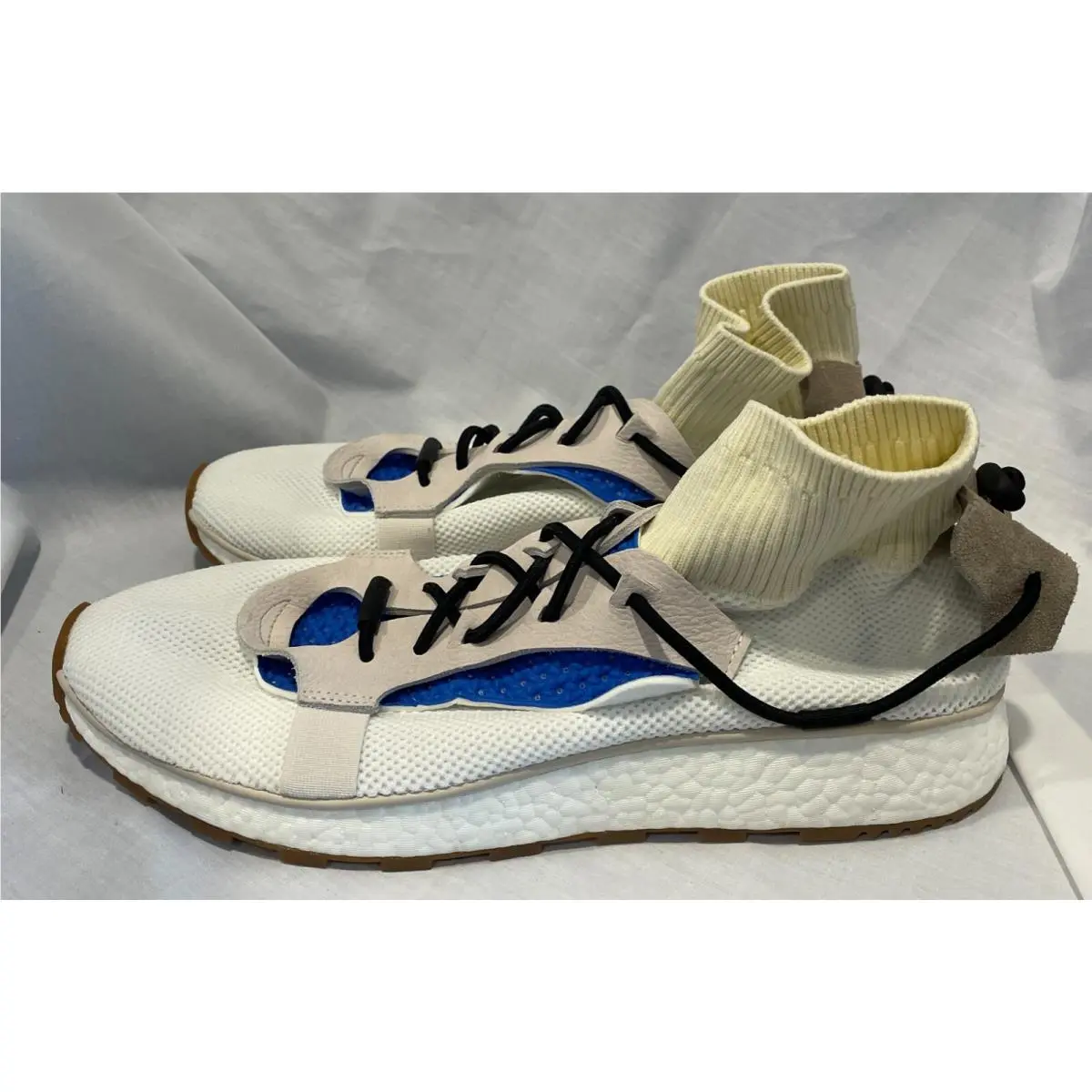 AW Run x Alexander Wang Running Shoes Mens 7.5 White/blue Sneakers CM7827 by Adidas