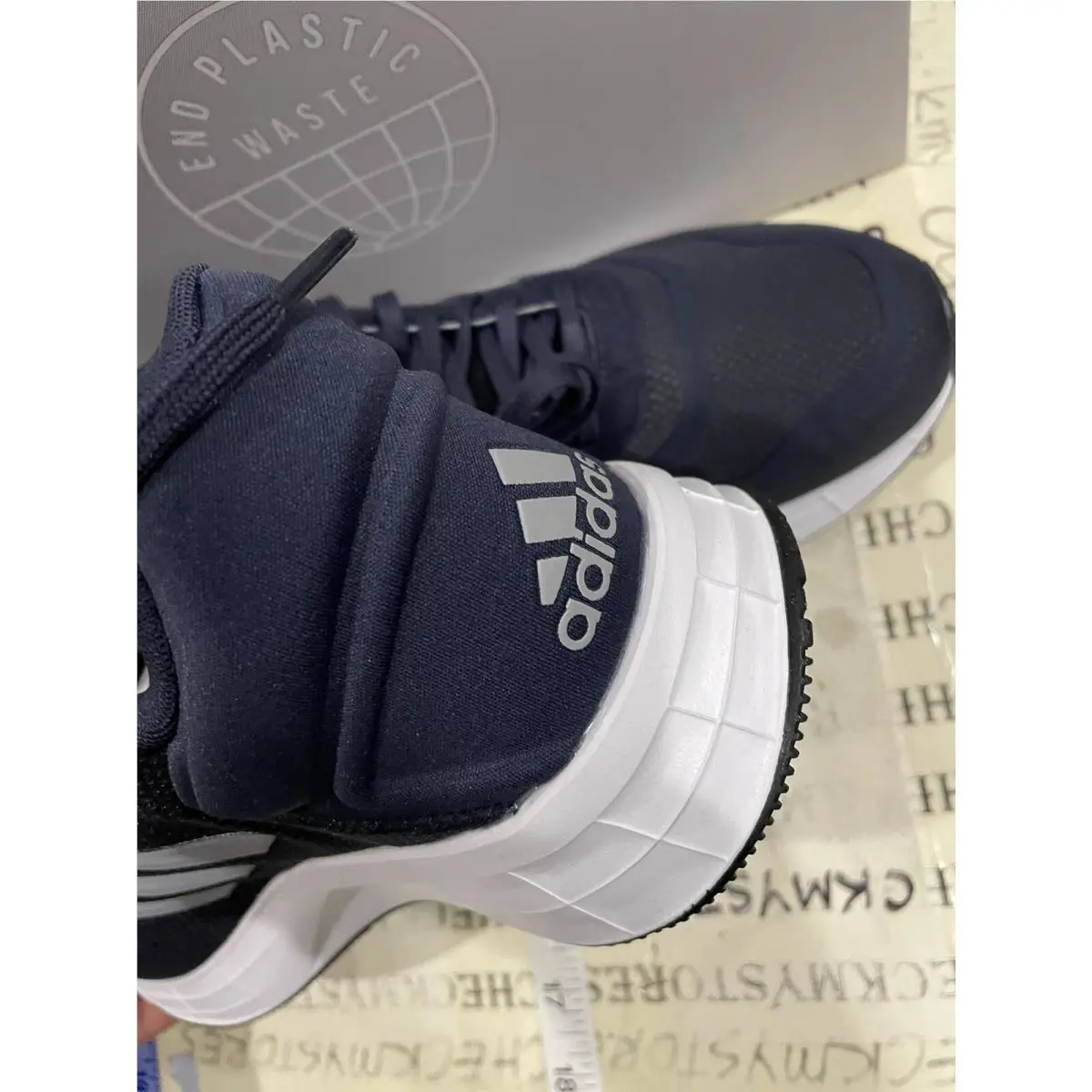 Adidas shoes - adidas Duramo 10 - Duramo - adidas Duramo 10 - Navy Grey Multi (UPC: 0195733653569) 3
