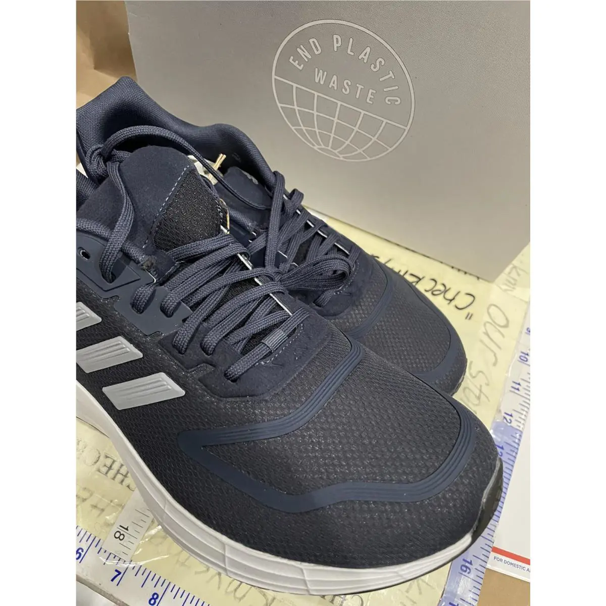 Adidas shoes - adidas Duramo 10 - Duramo - adidas Duramo 10 - Navy Grey Multi (UPC: 0195733653569) 6