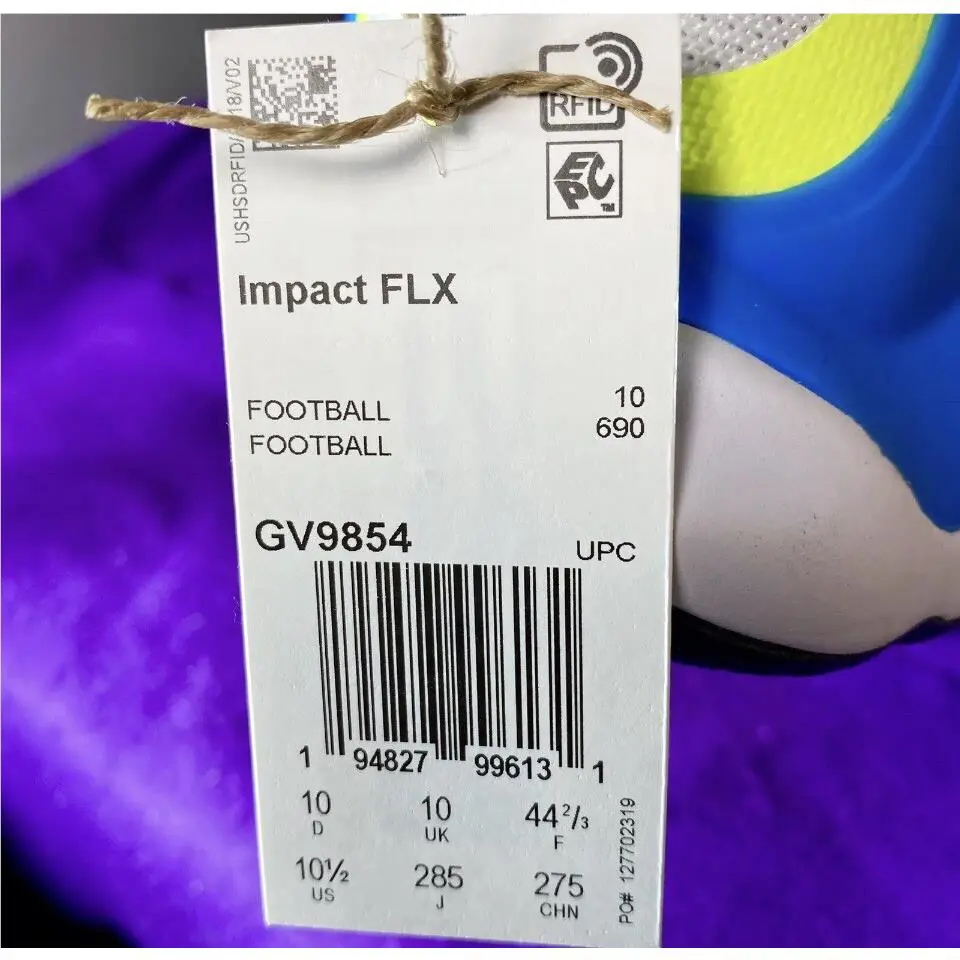 Adidas shoes - adidas Impact - Impact - GV9854 - Multi-color (White/Team Solar Yellow/Metallic) (UPC: 194827996223) 10