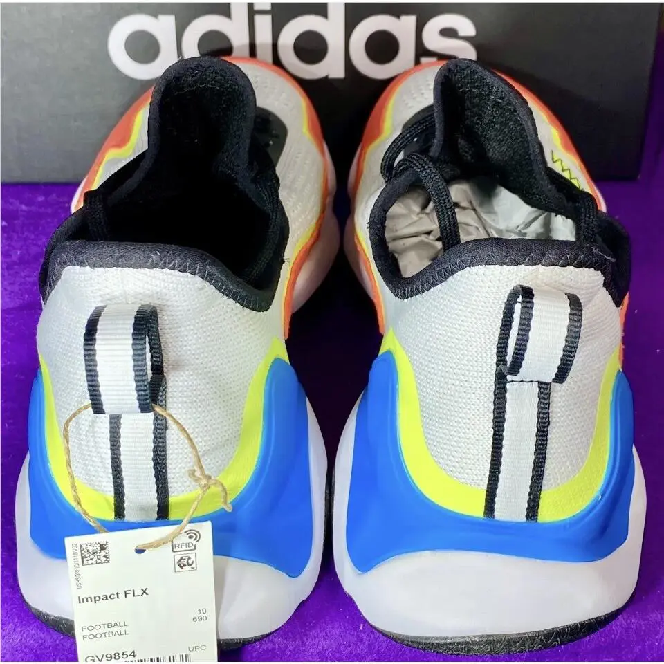 Adidas shoes - adidas Impact - Impact - GV9854 - Multi-color (White/Team Solar Yellow/Metallic) (UPC: 194827996223) 3