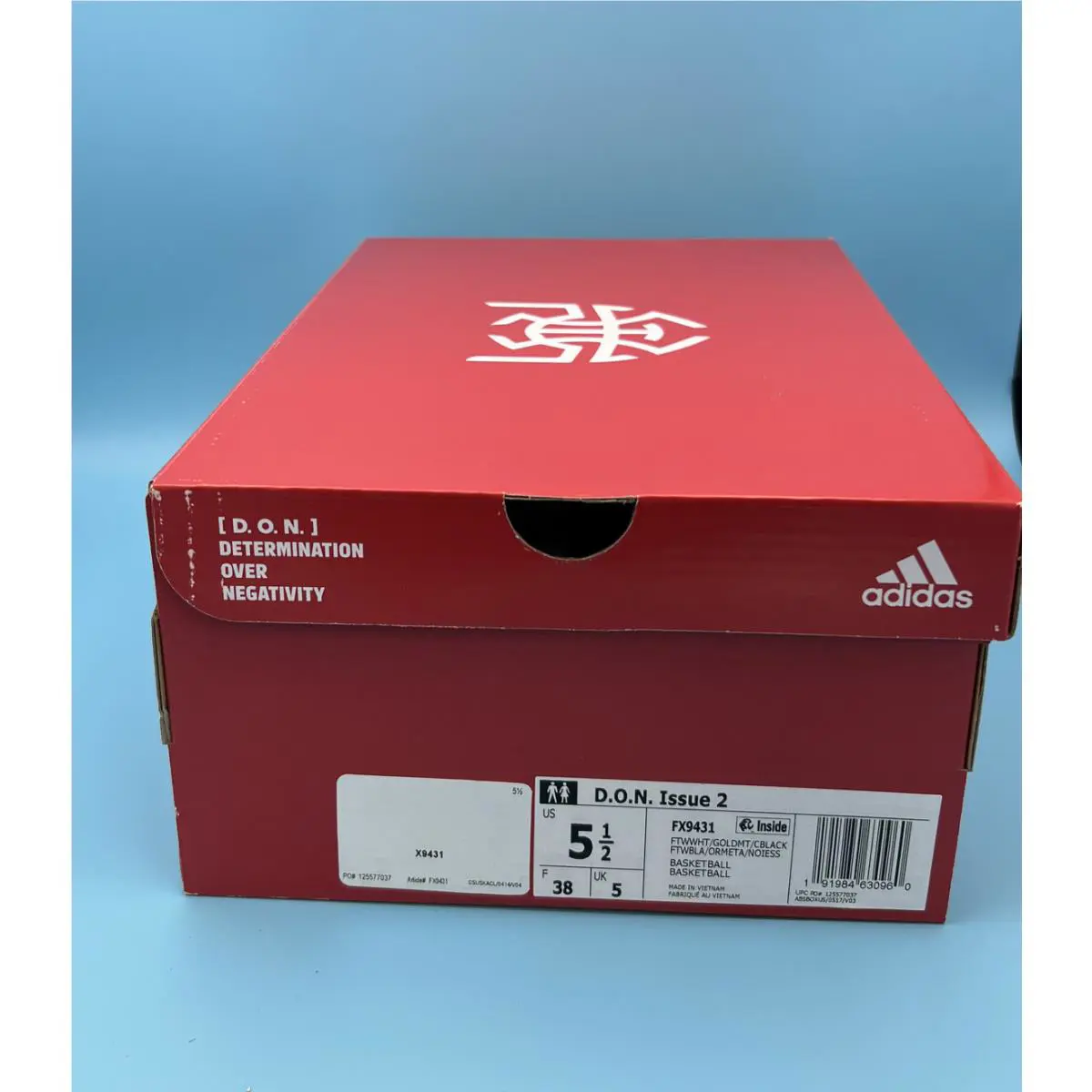 Adidas shoes - Adidas D.O.N ISSUE 2 FX9431 - White (UPC: 0191984630960) 10