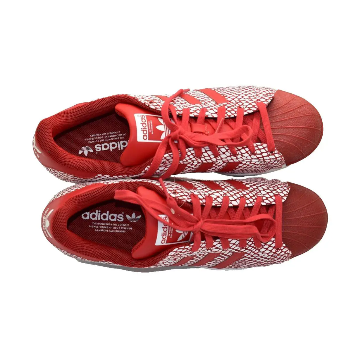 Adidas shoes - ADIDAS SUPERSTAR SNAKE PACK - SUPERSTAR SNAKE PACK - S82730 - Red/White 1