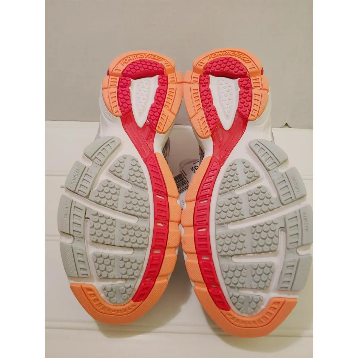 Adidas shoes - RESP Cushion - RESP Cushion - Gray, white with orange and pink 2